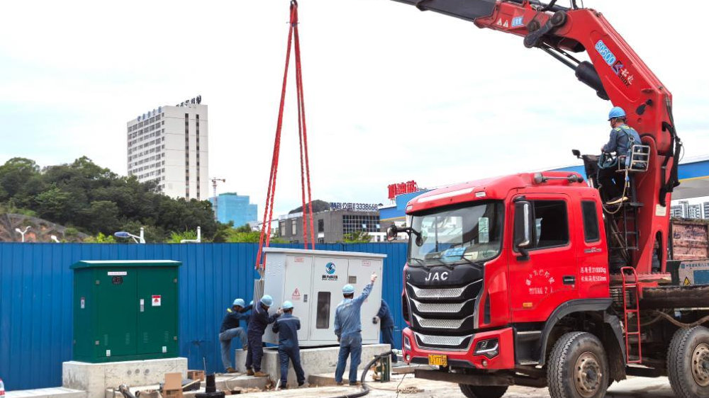 江门首个油、氢、电综合加能站将投入运营