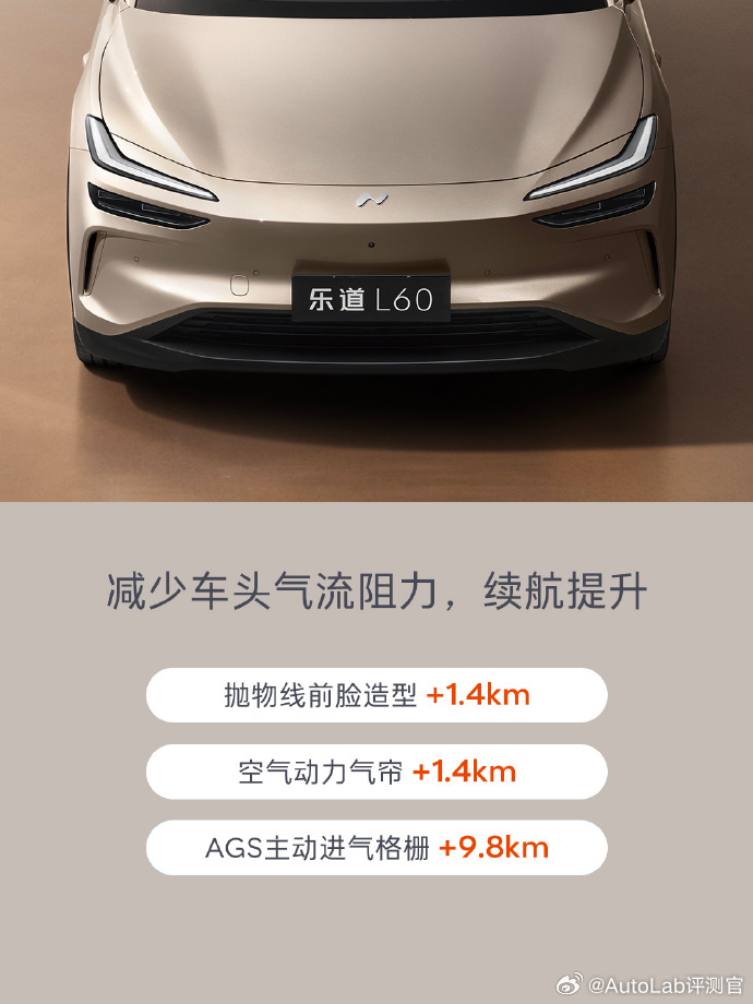 乐道L60即将交付，续航细节优化引关注
