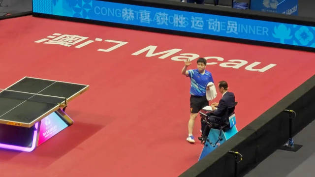 2025全运会男单半决赛樊振东4-2王楚钦，现场精彩球剪辑 cr.斜阳