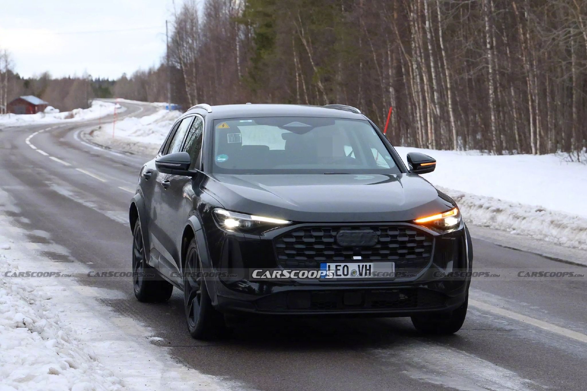 全新保时捷Macan测试中，预计2028年发布