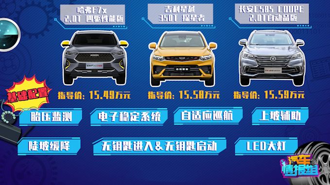颜值高,配置高,空间大,组长如何选择轿跑SUV