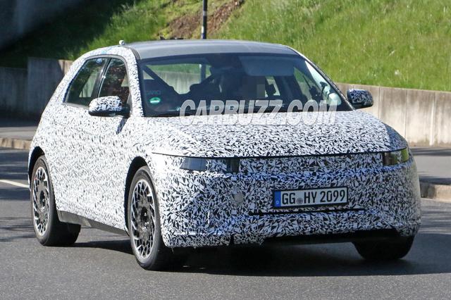 现代IONIQ5谍照图