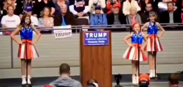 特朗普是从哪里学来的 搞这种表演