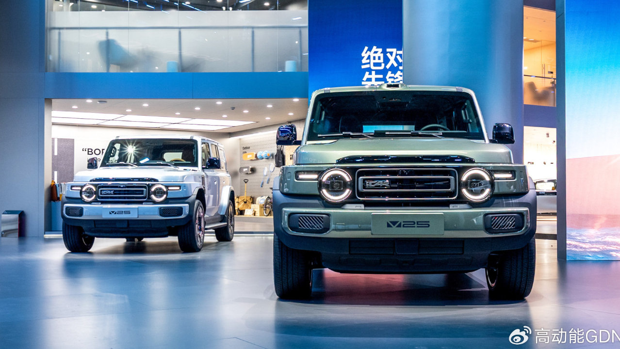 iCAR V25成都车展首秀 不是大号V23那么简单