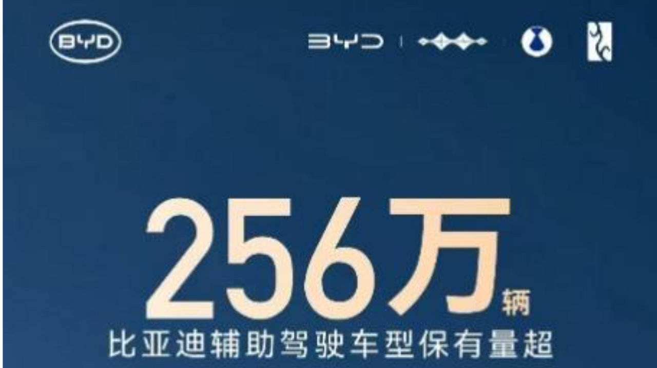 256 万+用户共同选择，比亚迪辅助驾驶跑出加速度