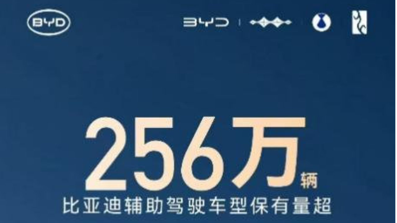 256 万+用户共同选择 比亚迪辅助驾驶跑出加速度