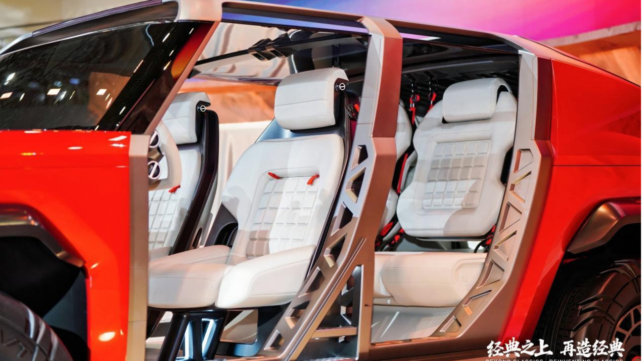 北京越野发布未来原型车ELMT Max，打造最极致越野车