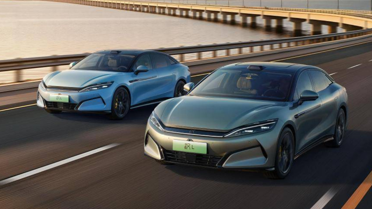 比亚迪汉L新车色与智能OTA发布，补贴后售价19.48万起