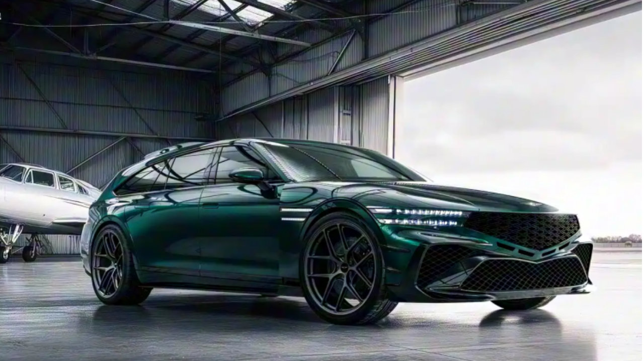 这应该是最美旅行车了，捷尼赛思G90 Wingback概念车更多官图发布