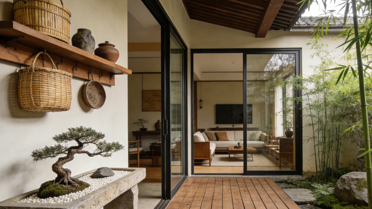 东方美学现代栖居｜220㎡五室别墅的古今共生之境