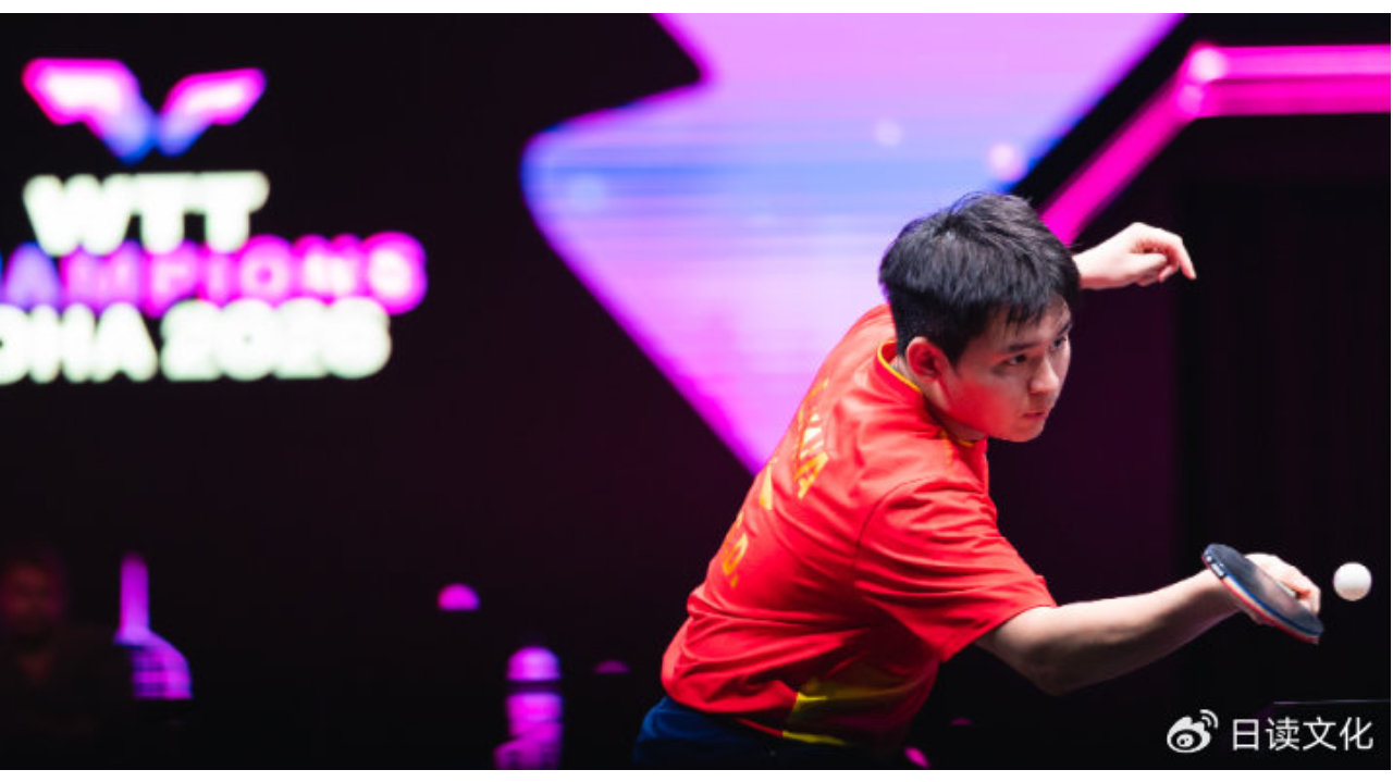 林诗栋4-2梁靖崑，晋级男单四强