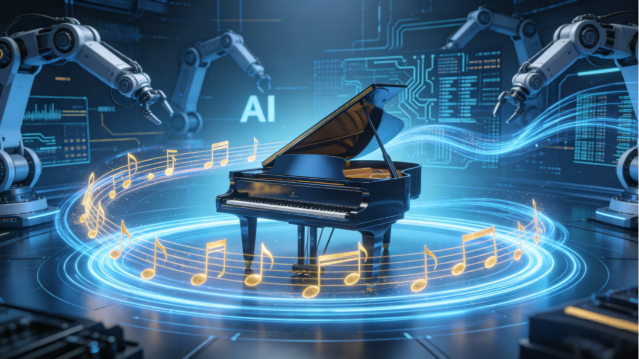 音乐大通缩：AI日产700万首，收益锐减90%