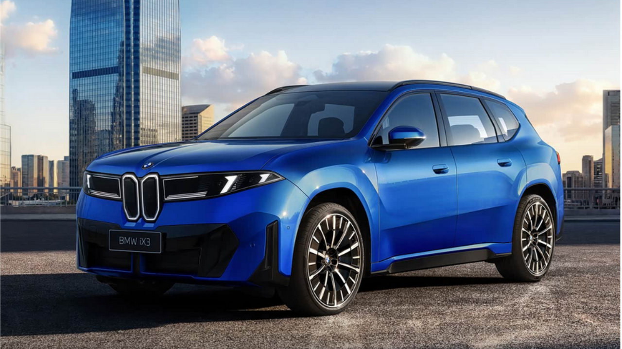 北京车展见：国产宝马iX3长轴距版官图释放，续航与智能化均有看点