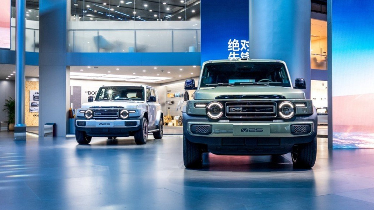 增程动力+猎鹰700，iCAR V25亮相成都车展