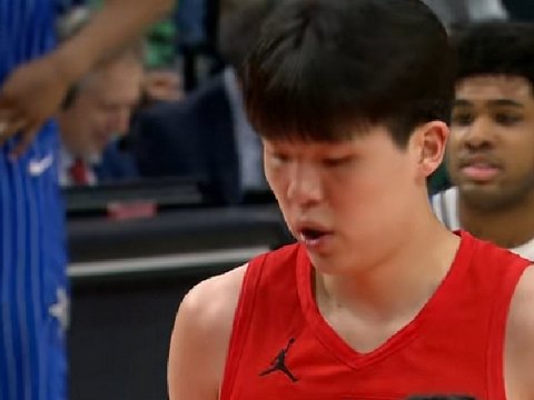 爽！杨瀚森大帽NBA乐透秀！终于打成开拓者第二中锋