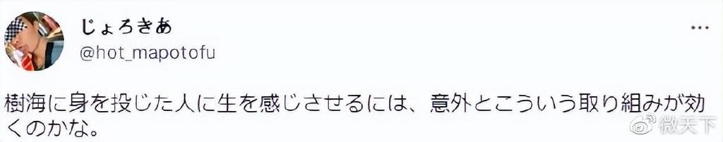 日本人从哪进的中国有人往日本自杀森林投放飞机杯,想让人进入贤者模式,放弃自杀?