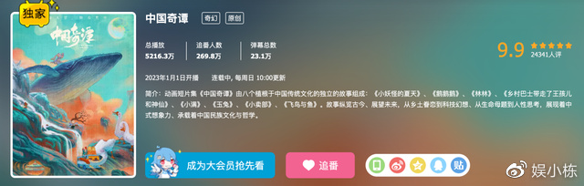 豆瓣评分9.6!国漫《中国奇谭》为何火爆全网却遭家长炮轰?休闲区蓝鸢梦想 - Www.slyday.coM 豆瓣评分9.6!国漫《中国奇谭》为何火爆全网却遭家长炮轰?休闲区蓝鸢梦想 - Www.slyday.coM