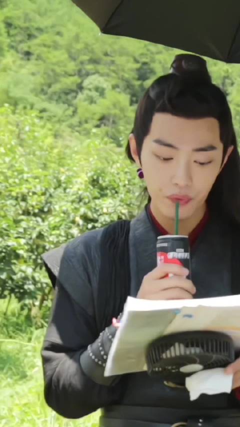 陈情令-幕后花絮-肖战对戏肖战