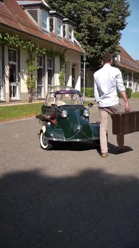 1953年梅塞施密特三轮微型汽车成收藏珍品