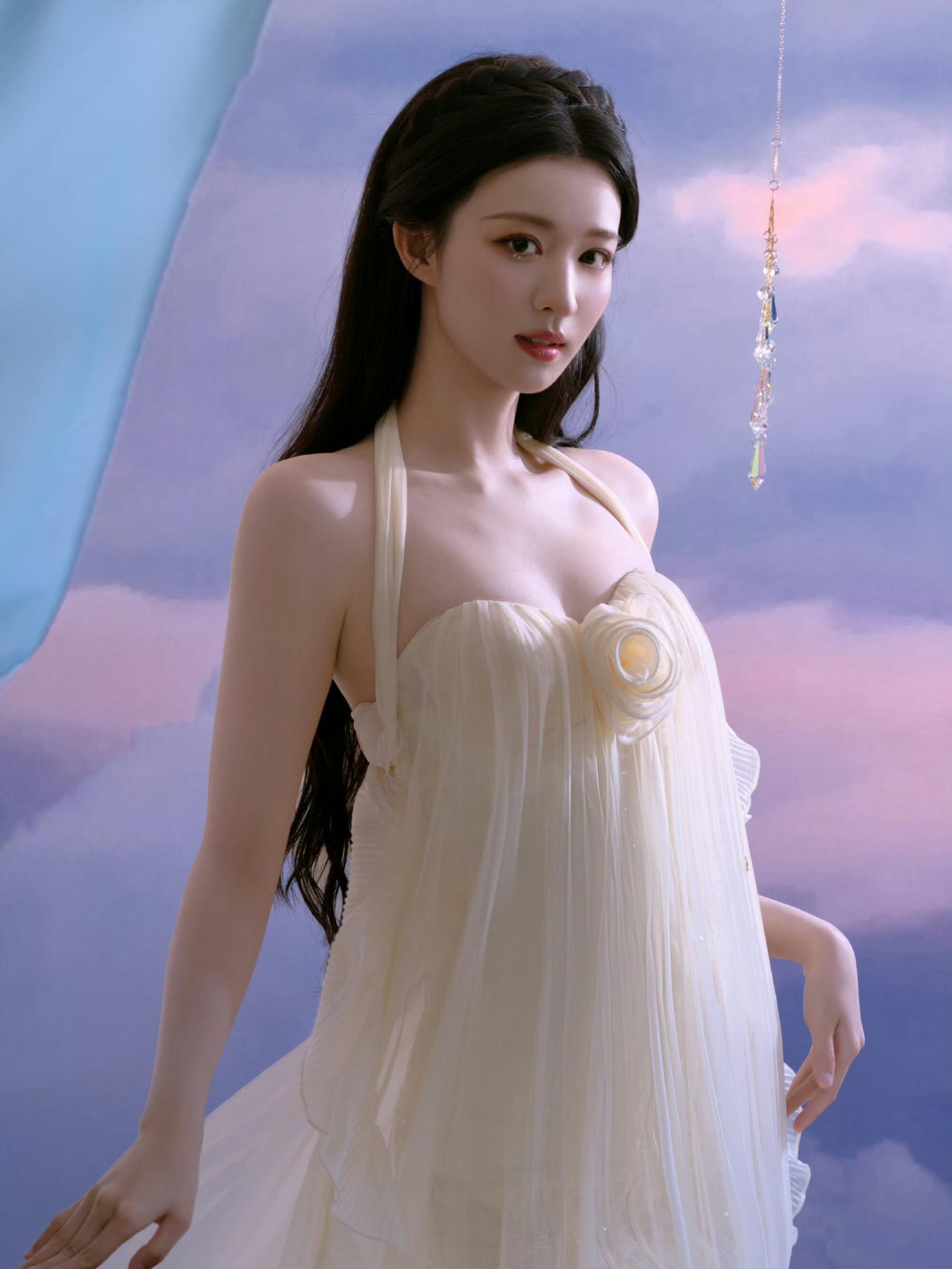 王楚然皮肤好嫩