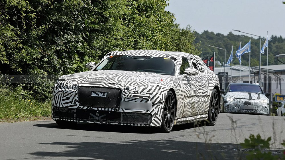 续航近700公里/年底首发 捷豹电动GT原型车曝光