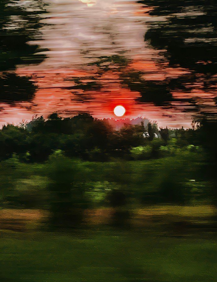 晚霞是世间浪漫的情书