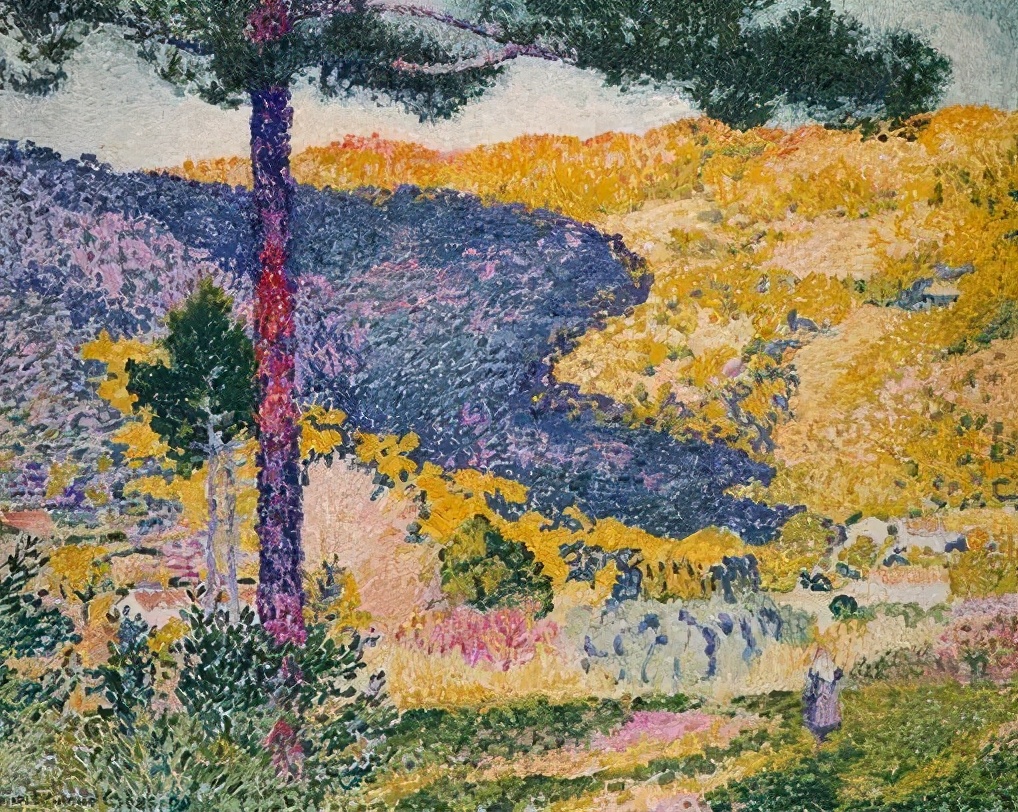 新印象派中，色调最生动，色阶最耀眼的点彩画家！