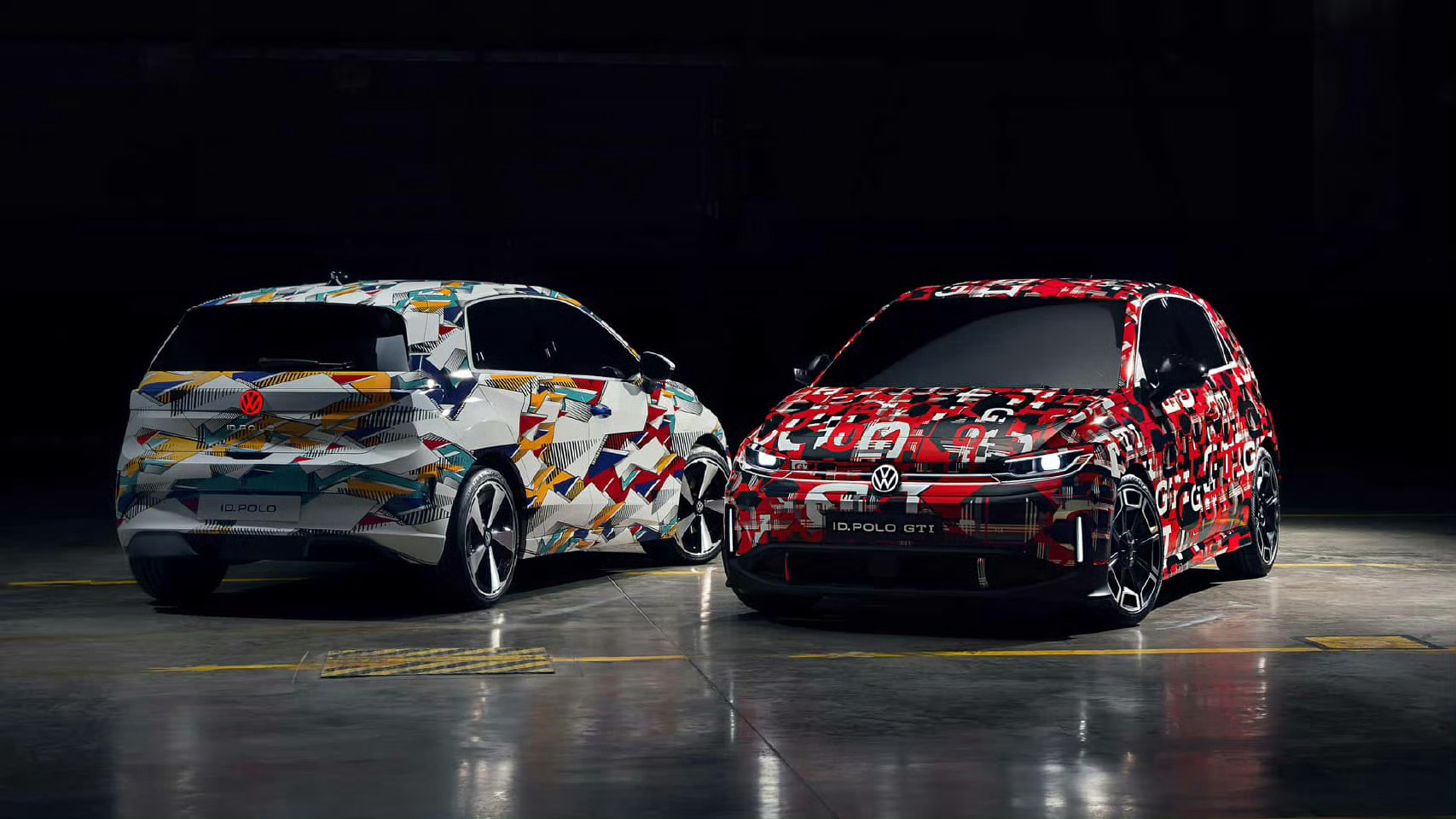 大众ID.POLO及GTI伪装车图曝光，明年发布