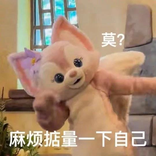 表情包莫麻烦掂量下自己
