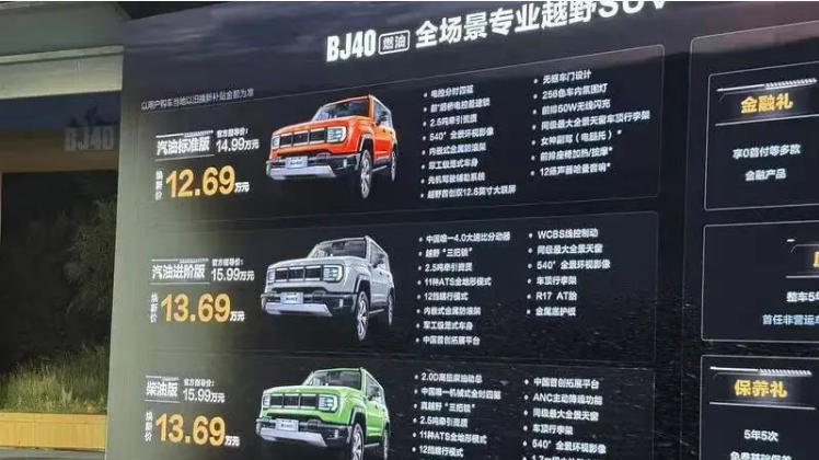 北京越野BJ40燃油低价抢市场，“越野平权”代价由老车主背负？