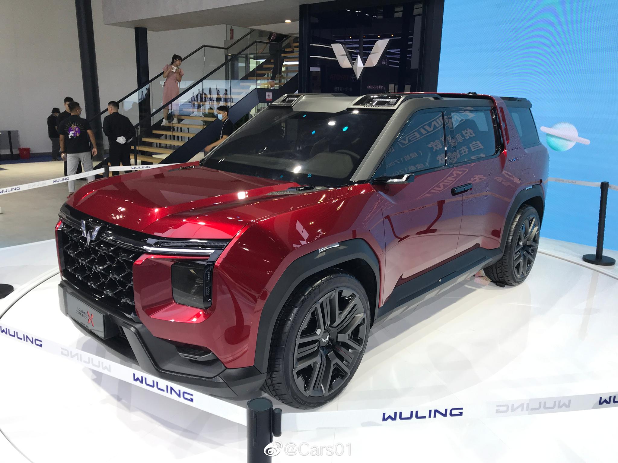 五菱全新概念车"宏光侠",这造型真硬汉了,很霸气!
