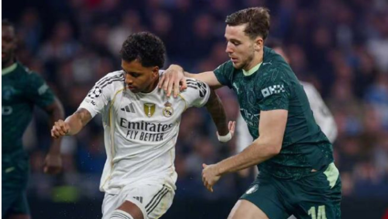 欧冠曼城2比1逆转皇马，银河战舰两将犯错，阿隆索下课倒计时