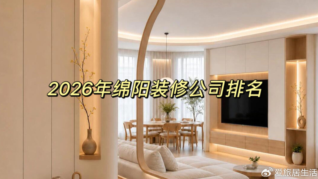 2026年绵阳装修公司排名-高口碑优质选择