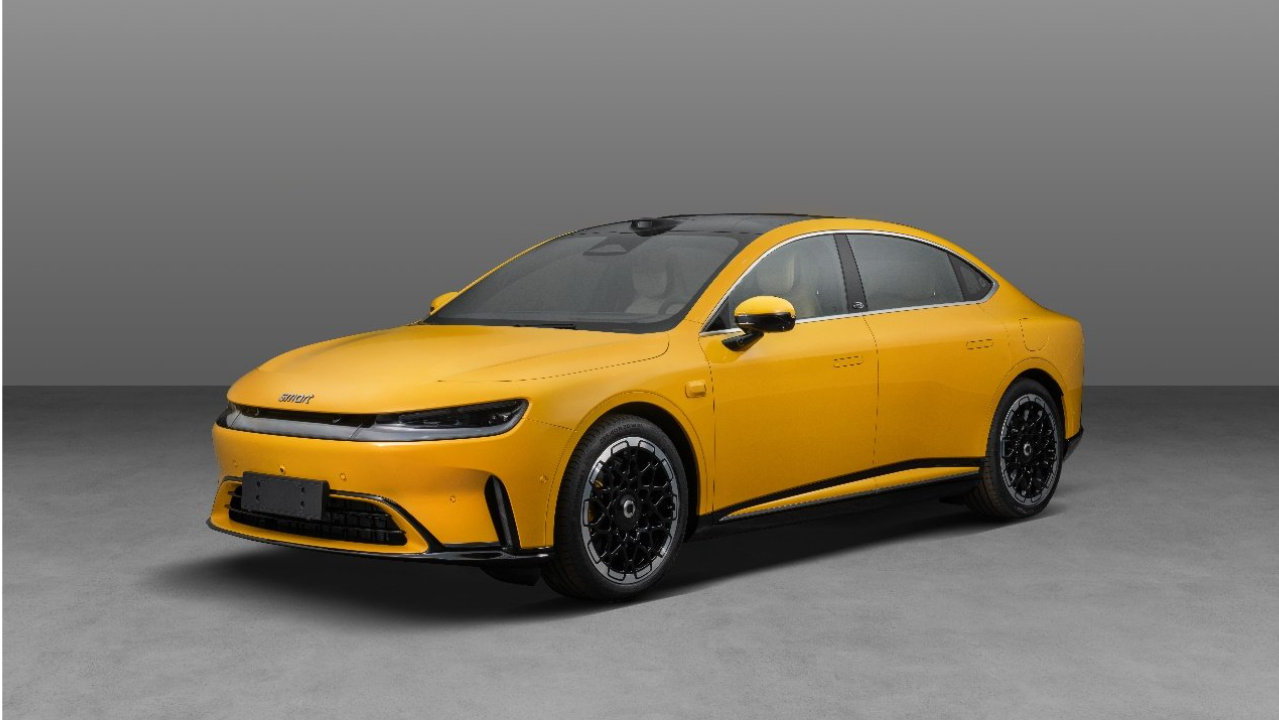 smart精灵6号亮相工信部 定位豪华掀背轿车 综合续航超1800公里