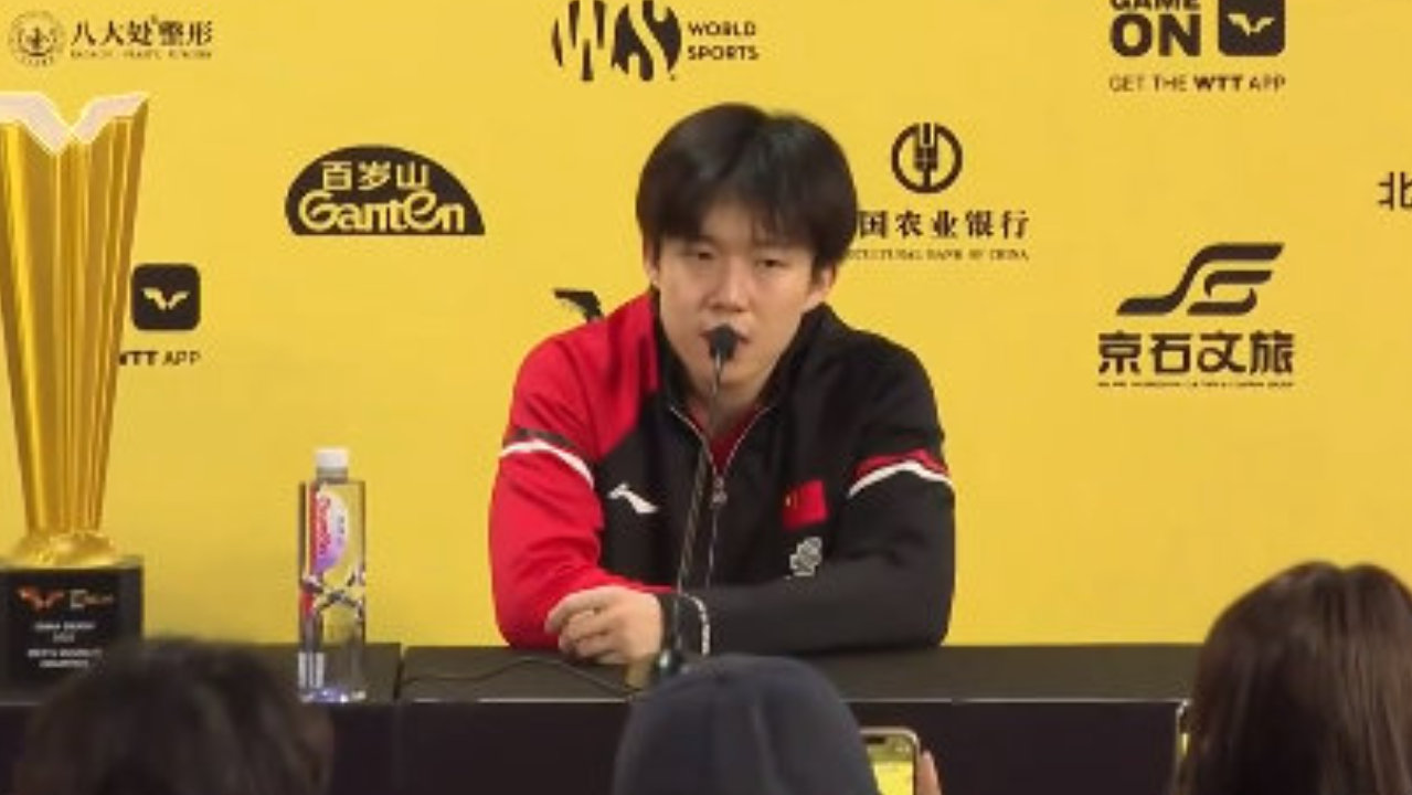 王楚钦回应国乒男双受外协冲击：正视挑战，对队伍充满信心