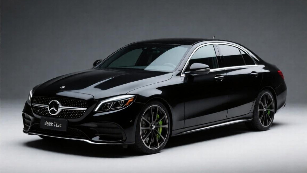 放弃“大鼠标”设计 全新纯电奔驰C级轿车渲染图曝光