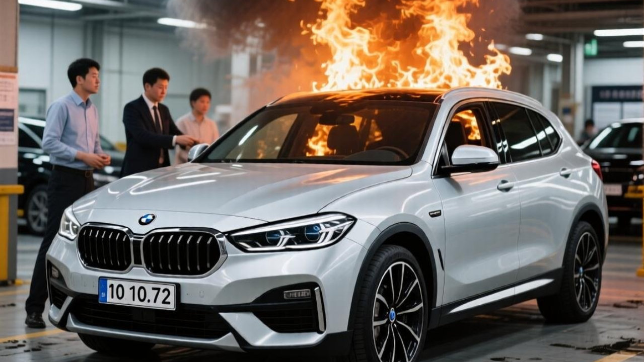 现代、起亚、宝马韩国联合召回10.72万辆车 起火隐患引行业关注