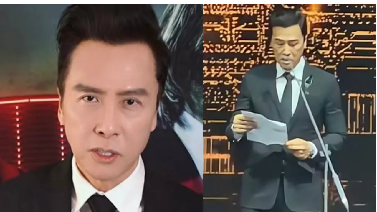 甄子丹露面，带领全场默哀，补救老婆争议发言！对他的考验刚开始