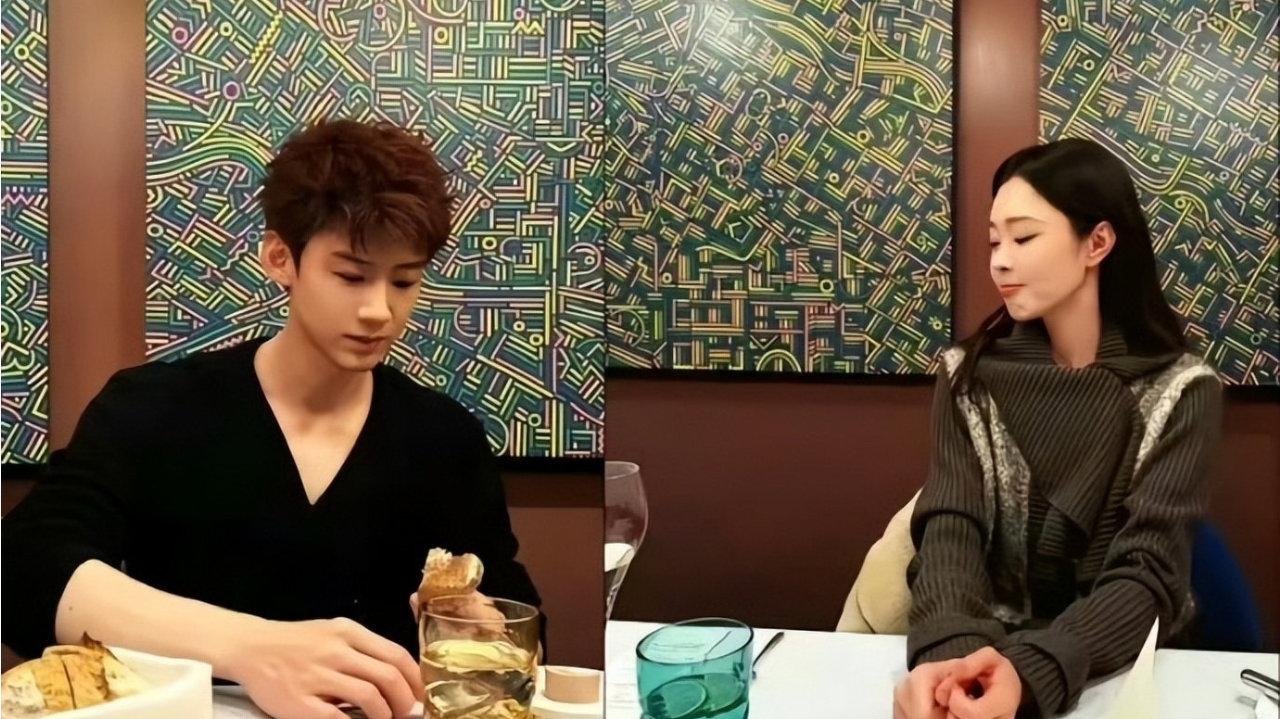 宋轶三大平台更换背景图，疑似回应与白敬亭同款餐厅