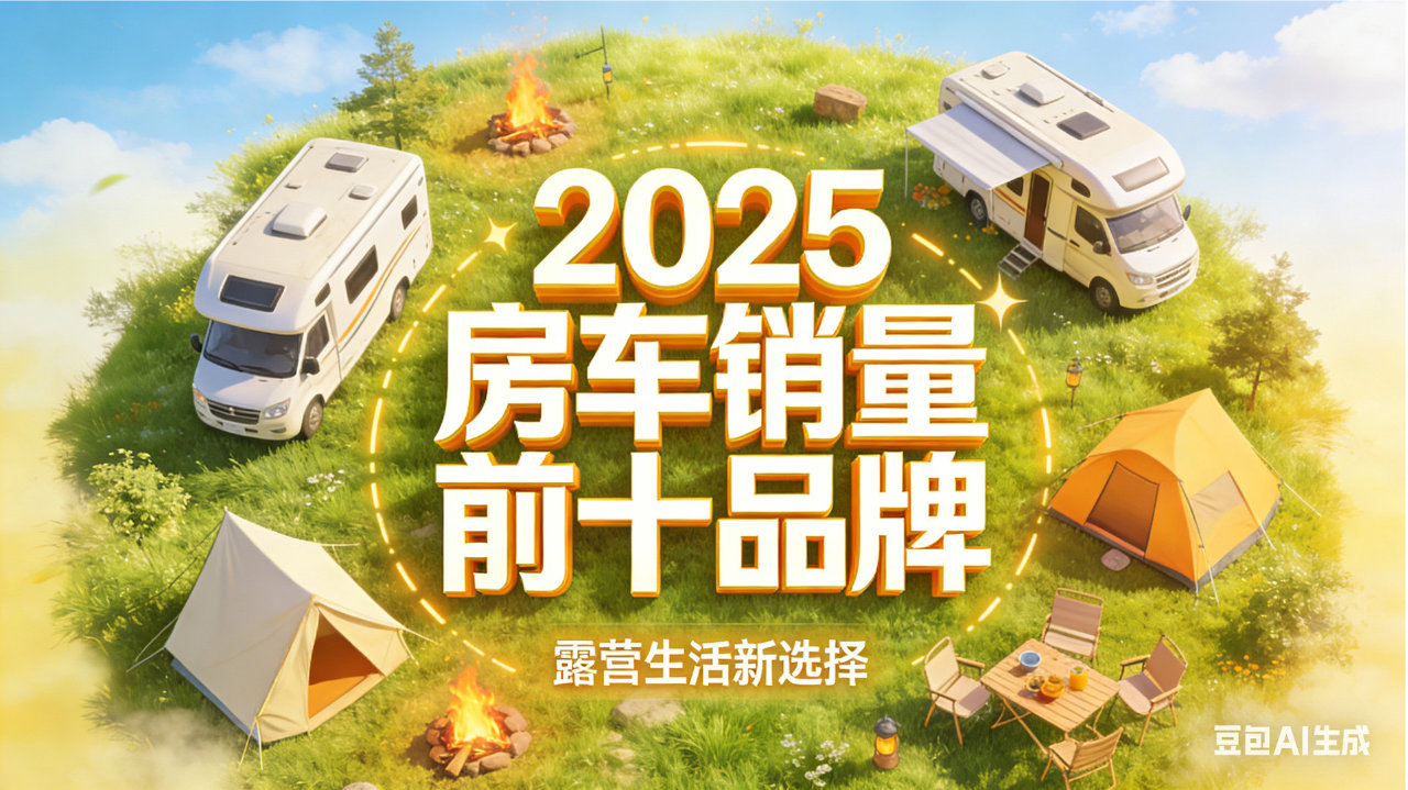 2025年房车销量排行榜前十揭晓，3月6日成都房车展引领2026市场