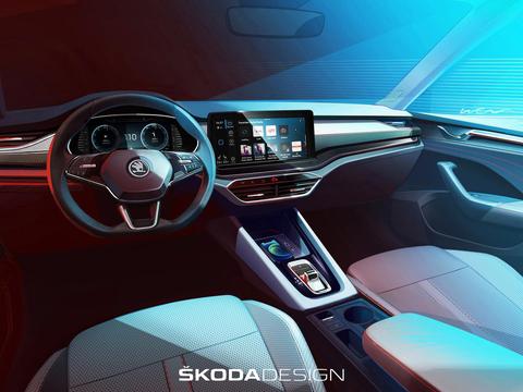 采用全新换挡机构 新一代明锐内饰官图发布