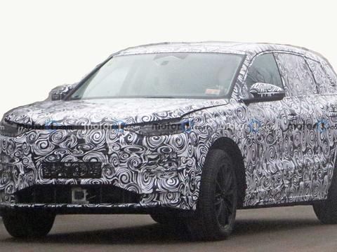 配备四驱系统，奥迪Q6 e-tron谍照曝光，比Q5还要霸气