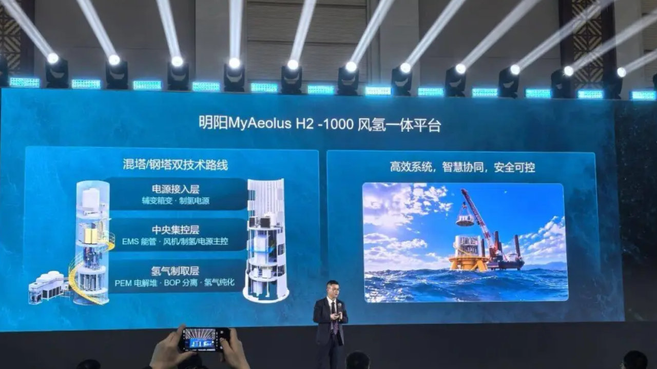 全球首个风氢一体机产业化项目落地威海