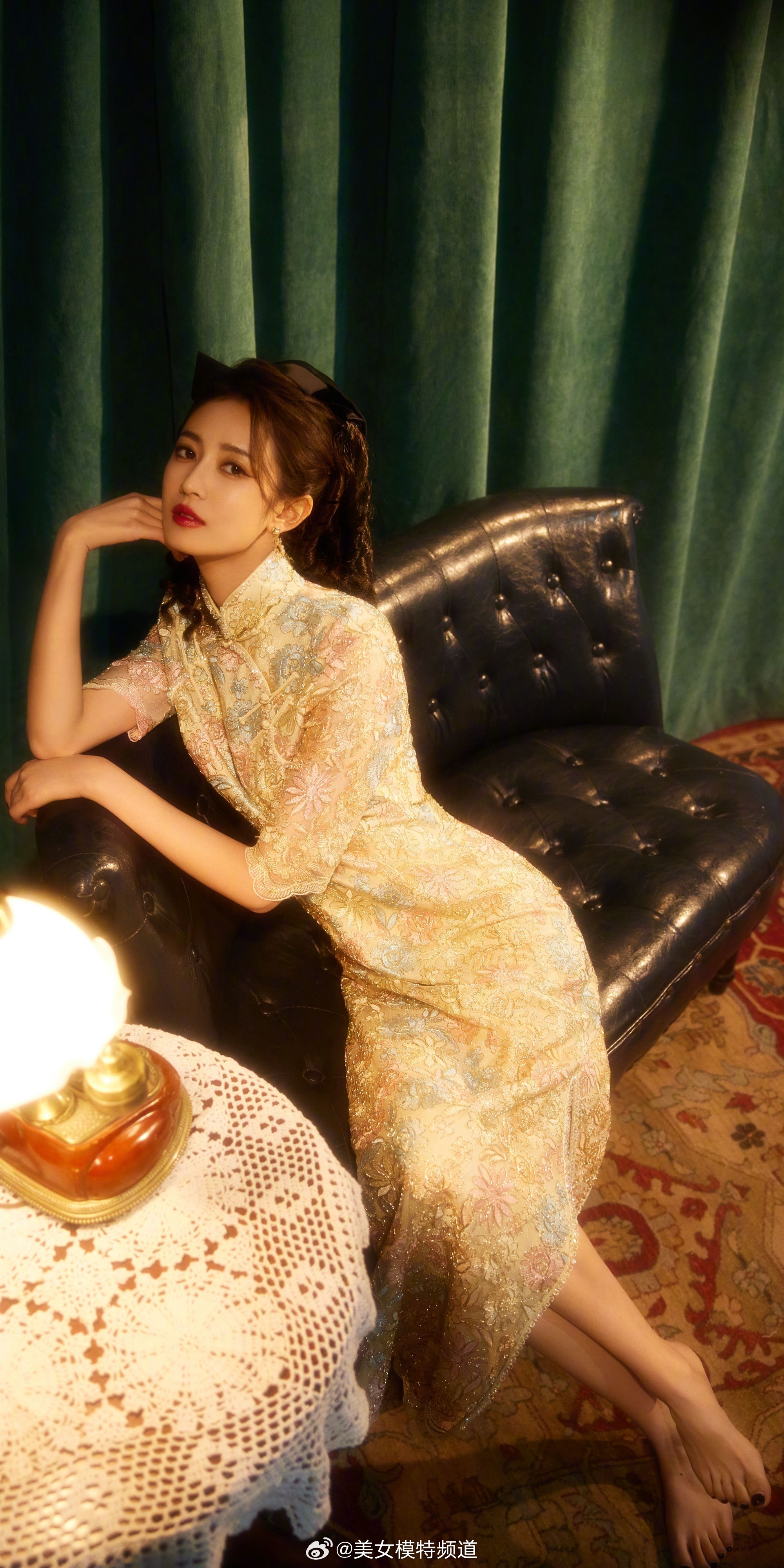 陈钰琪复古名媛风旗袍写真