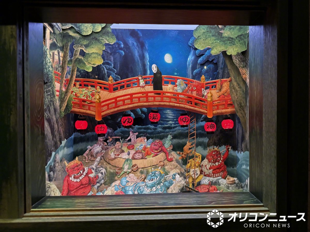 宫崎骏手绘31个全景画箱今日吉卜力公园展出
