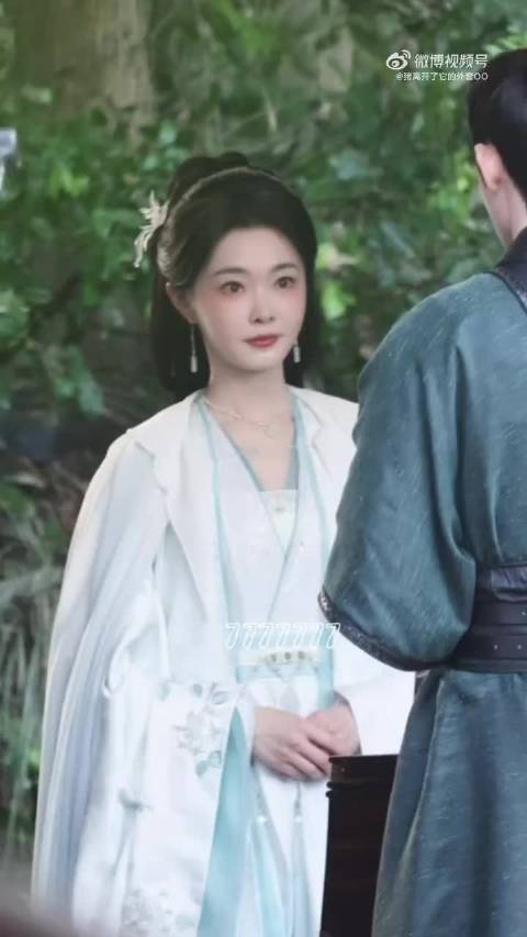 宋轶谢柔甲素雅造型，清透灵动显古典柔美