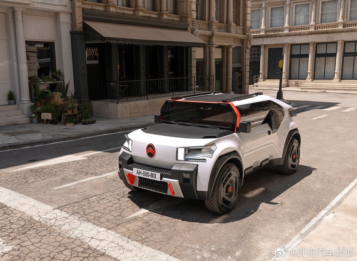 这款雪铁龙奥利概念车长得好像放大版的乐高汽车啊