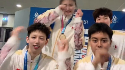 刘禹彤6战高效68分：率中国大运女篮两连冠 赛后戴金牌跳舞庆祝