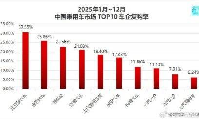 比亚迪30.55%复购率一骑绝尘，揭秘存量市场增长密码
