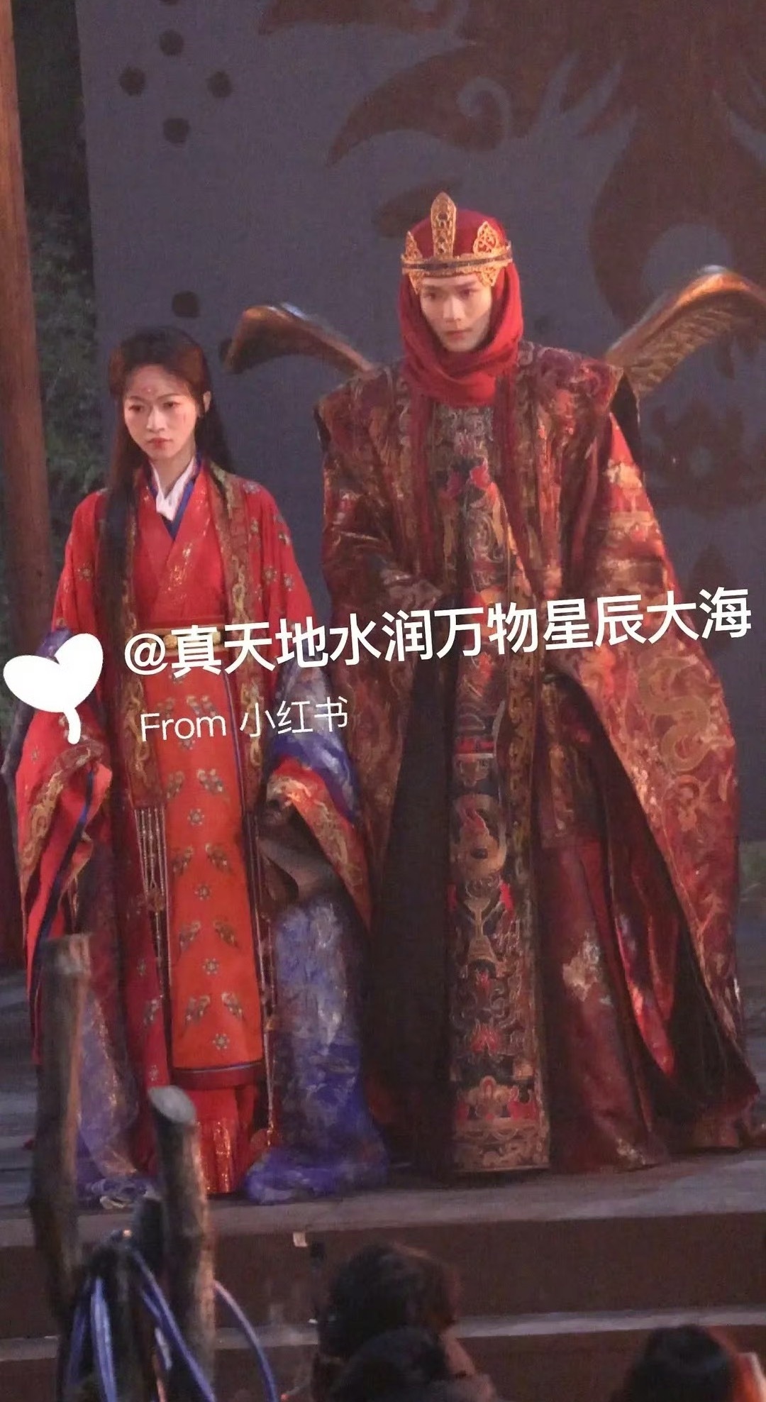 陈哲远吴谨言《江山为聘》新造型引争议